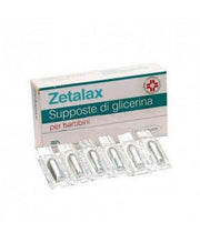 Zetalax Lassativo Supposte di Glicerina Per Bambini 18 Supposte-1