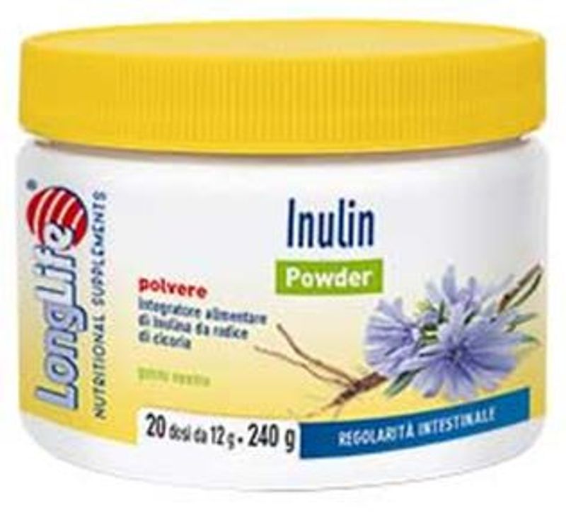 Longlife Inulin Powder integratore alimentare utile per la regolarità intestinale 240g-1