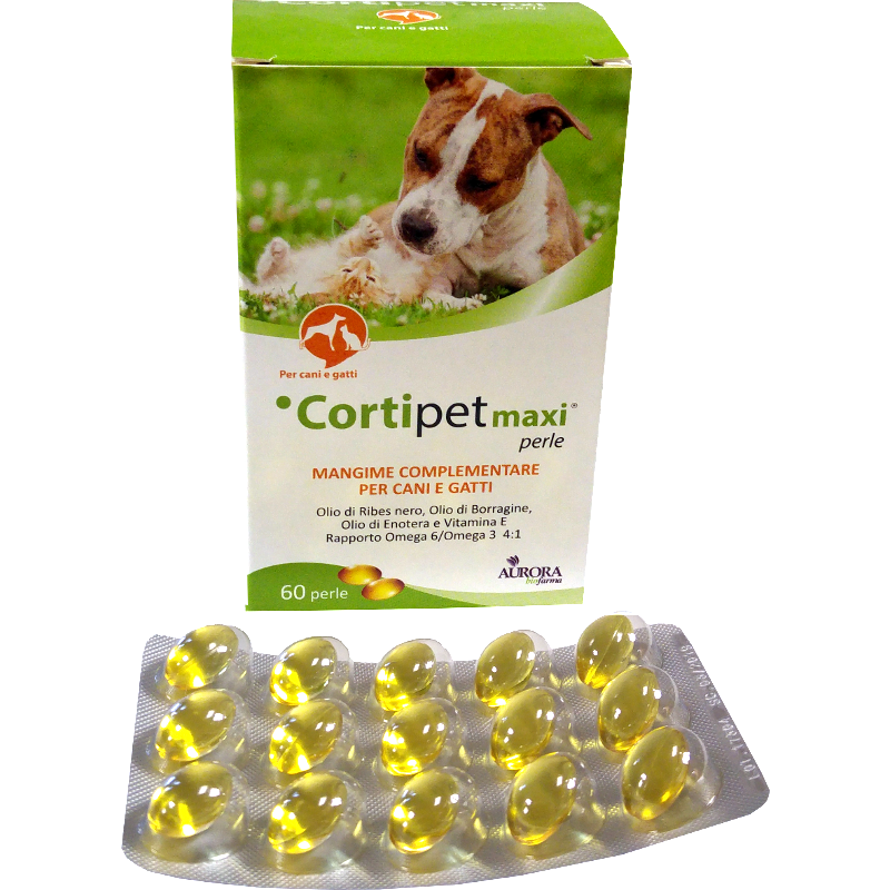 Cortipet Maxi Perle Mangime Complementare Per Cani e Gatti 60Prl-1