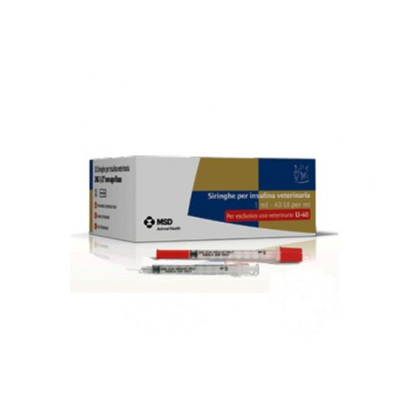 Siringa Insulina Veterinaria 40UI/ml 30 Pezzi-1