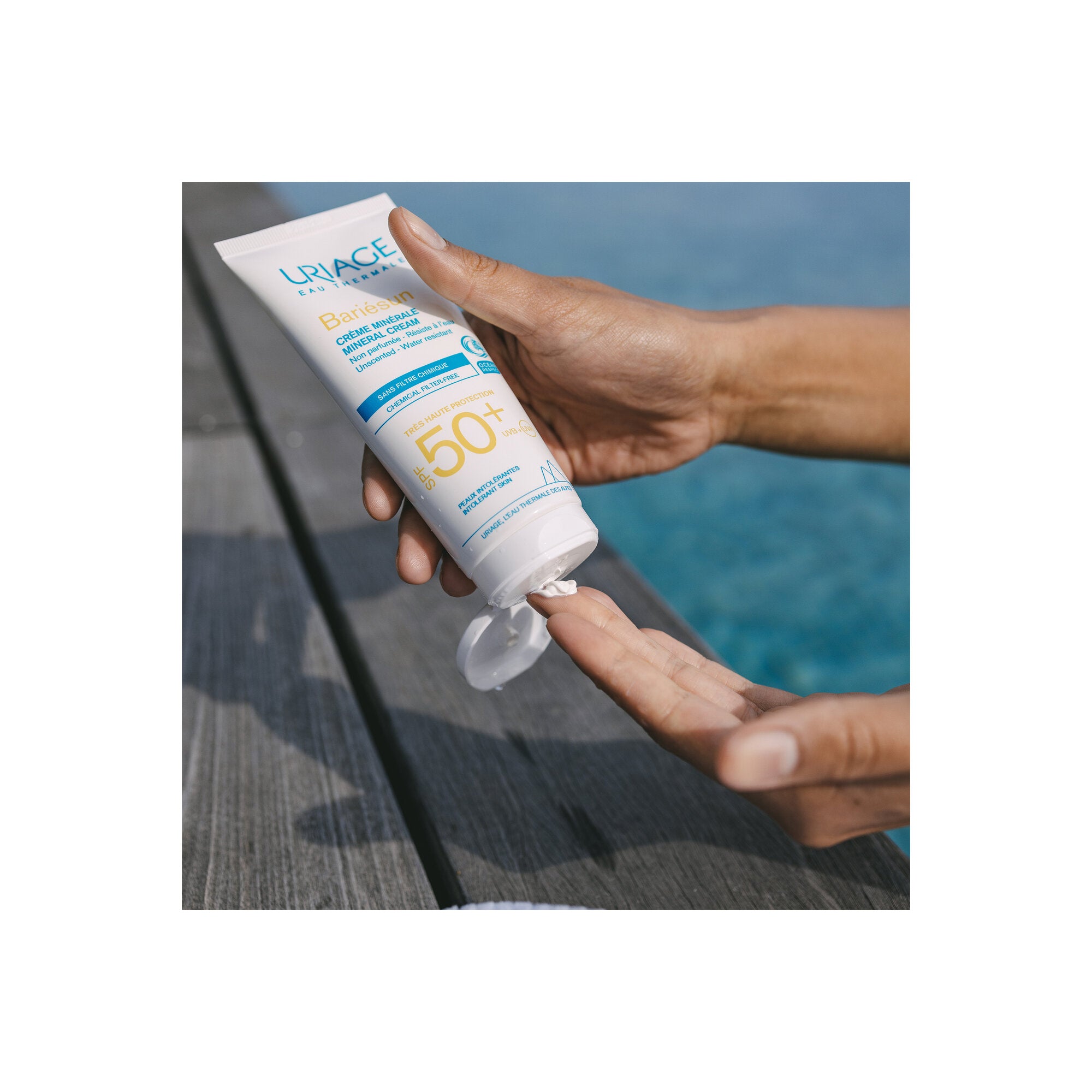 Uriage Bariésun Crema Minerale SPF50+ protezione molto alta 100ml-5