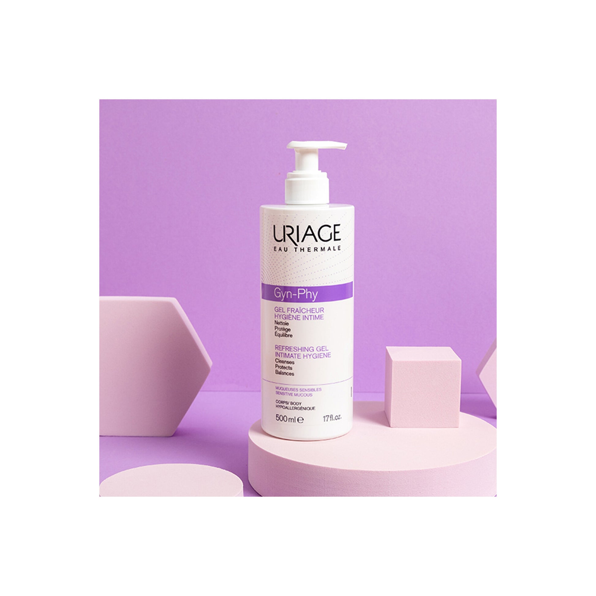 Uriage Gyn Phy Detergente Intimo Rinfrescante 500ml-2