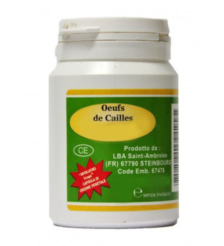 Uova Coturnix Integratore Alimentare Uova di Quaglia liofilizzate 120 Capsule-1