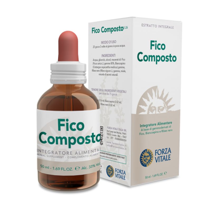 Forza Vitale Fico Composto Integratore Alimentare Apparato Digerente 50ml-1