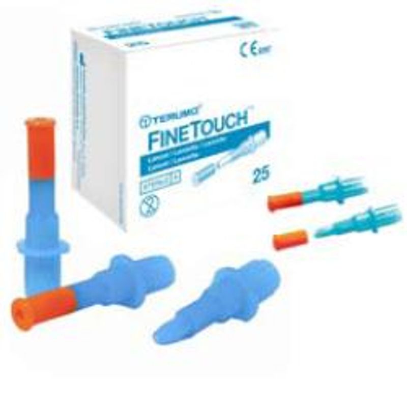 Finetouch Per Prelevare Sangue Capillare 25 Lancette G23-1