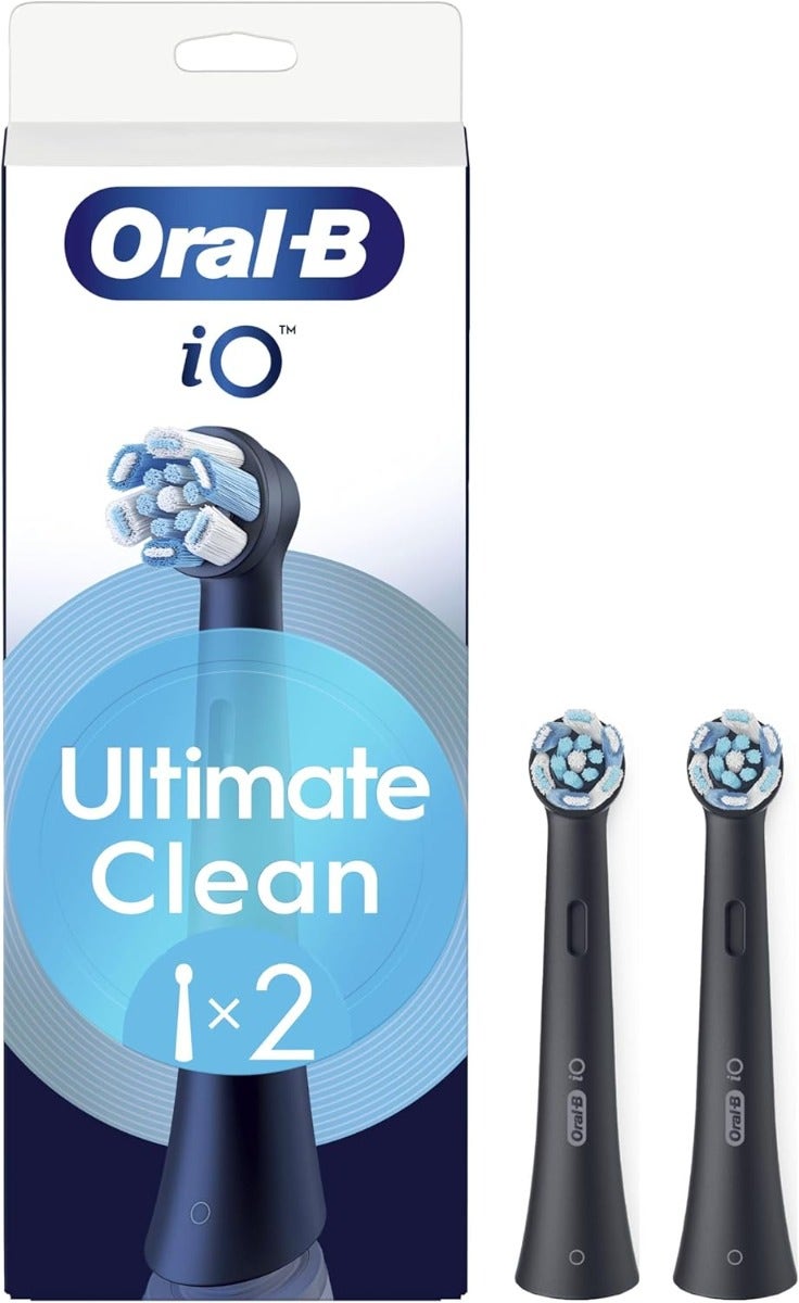 Oralb Power Refill io Ultra Clean Black 2 Pezzi-1