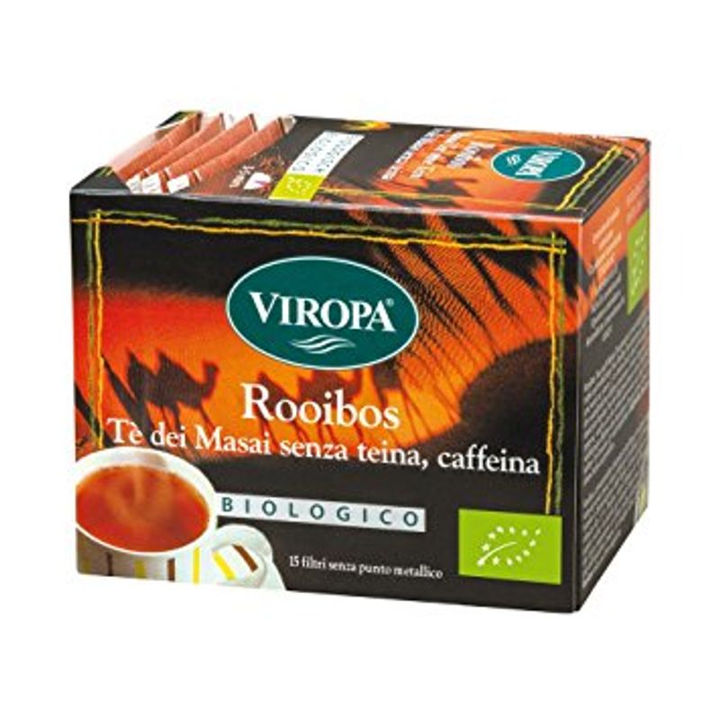 Viropa Rooibos Tè Dei Masai Senza Teina Biologico 15 Filtri-1