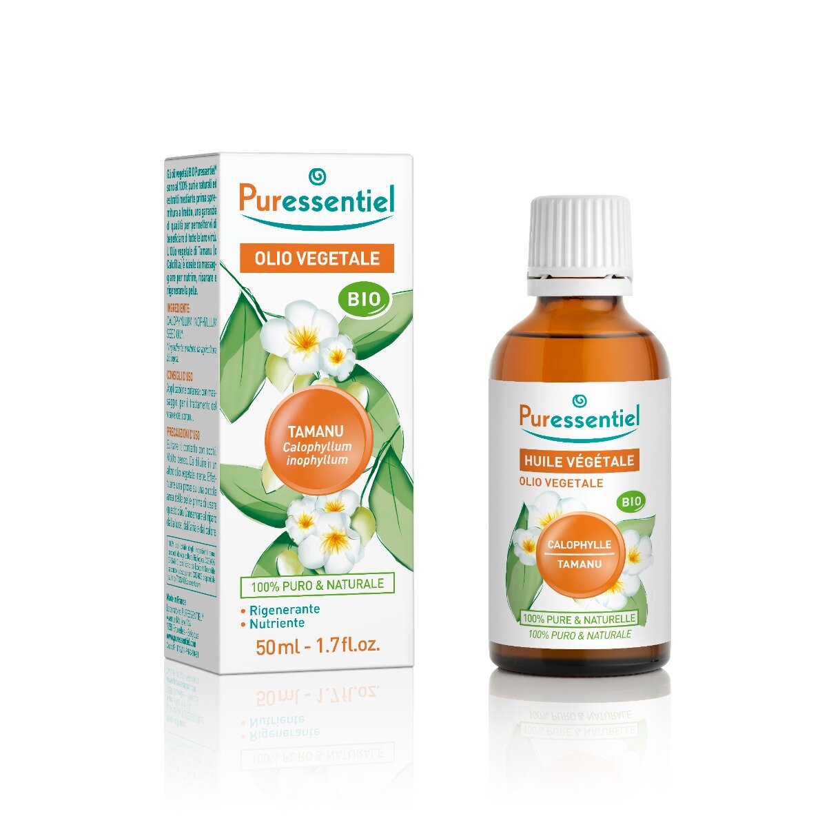 Puressentiel Olio Vegetale Di Tamanu Bio 50ml-2