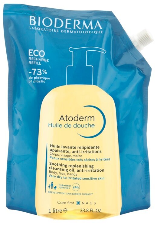 Bioderma Atoderm Huile Doccia Ecoricarica 1 Litro-1