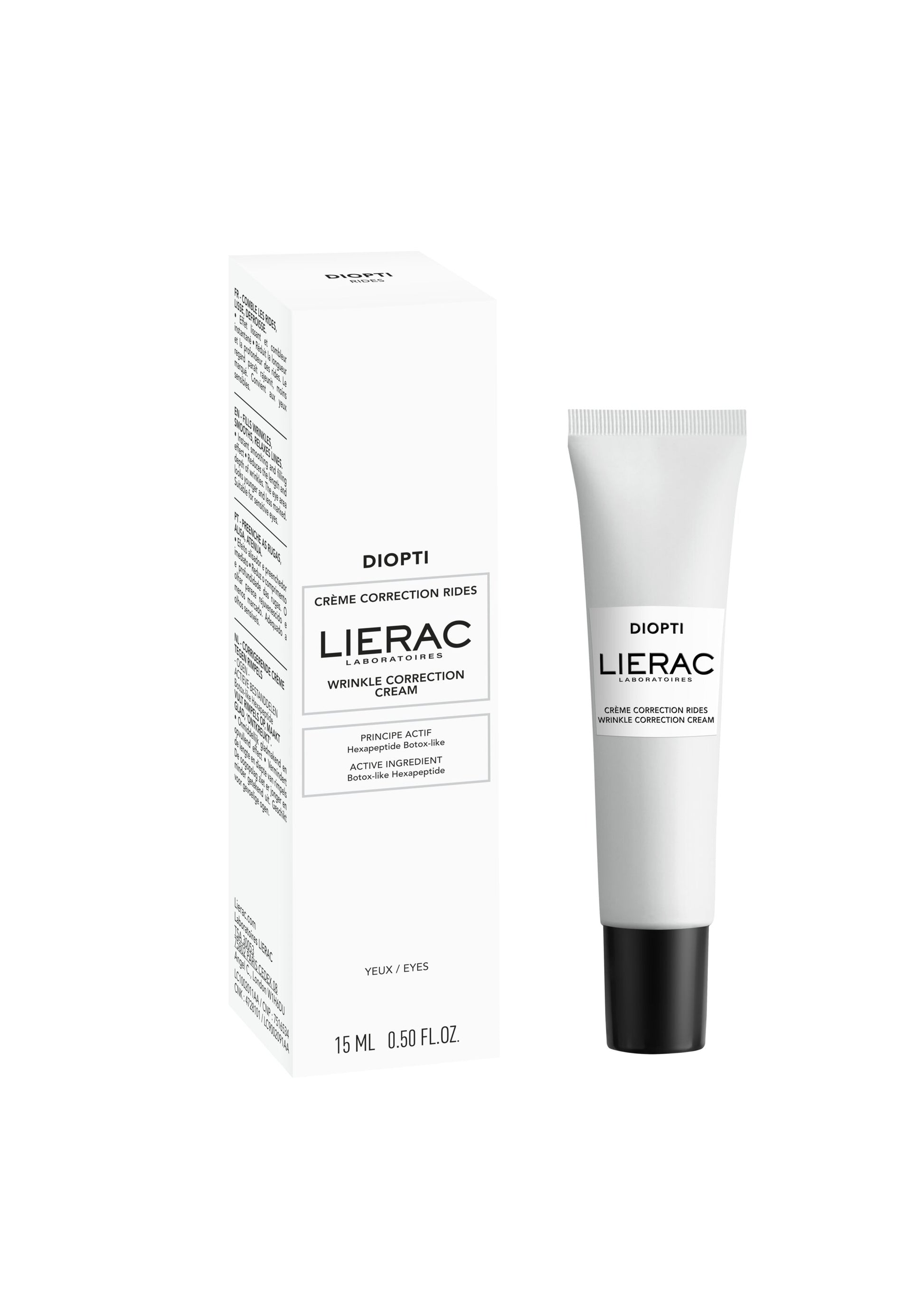 Lierac Diopti Crema Correzione Rughe Levigante E Rimpolpante 15 ml-3