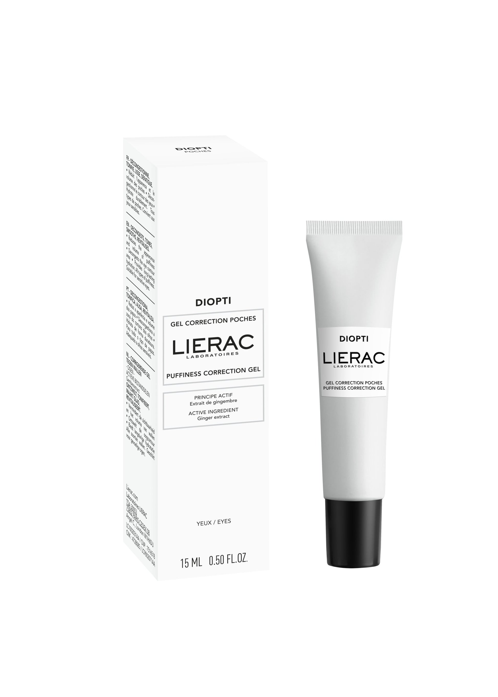 Lierac Diopti Gel Correzione Borse Decongestionante E Tonificante 15 ml-3