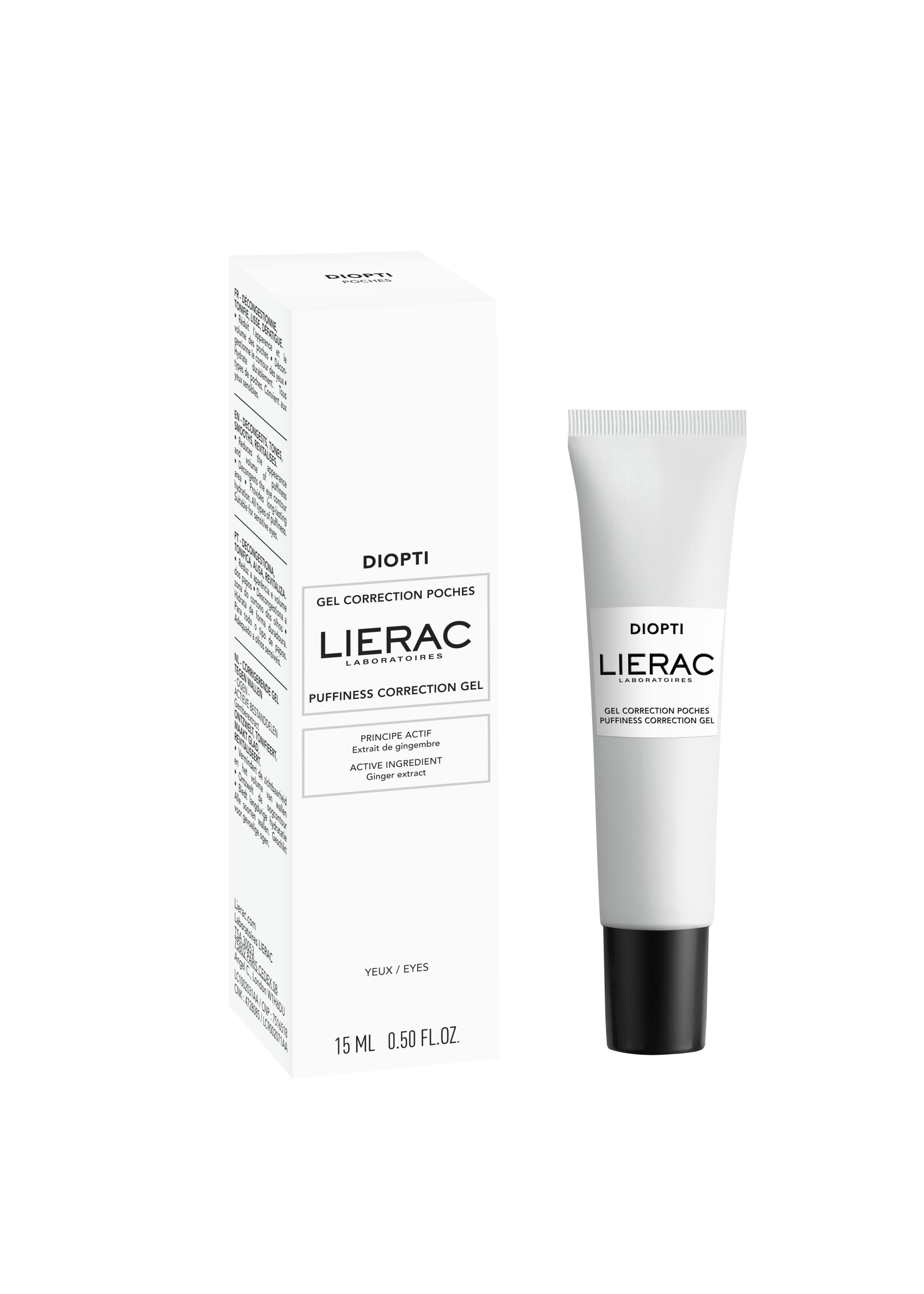 Lierac Diopti Gel Correzione Borse Decongestionante E Tonificante 15 ml-3