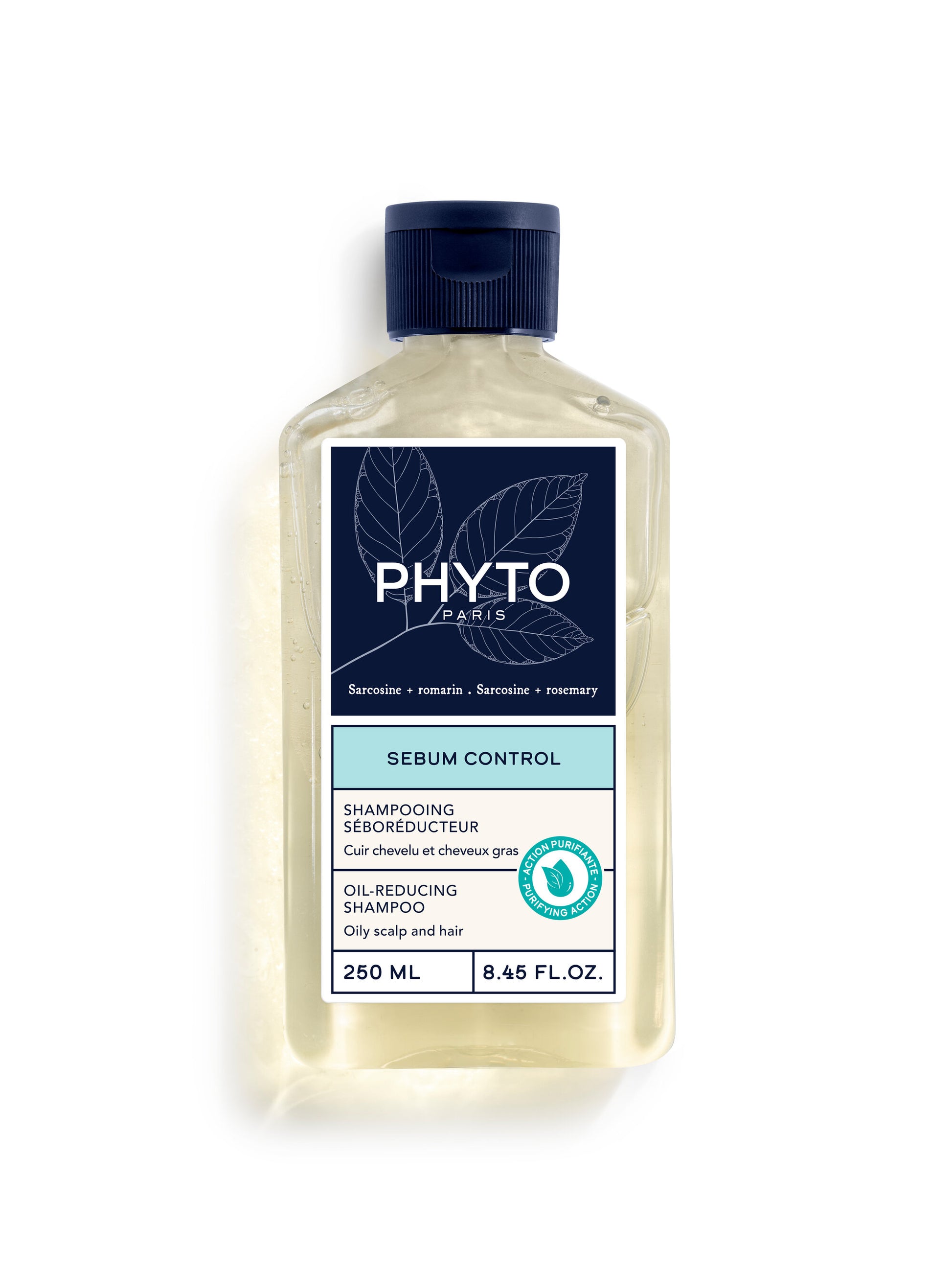 Phyto Sebo Control Shampoo Seboregolatore Cuoio Capelluto E Capelli Grassi 250ml-1