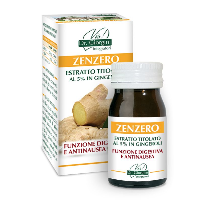 Dr. Giorgini Zenzero Fuzione Digestiva e Antinausea 60 Patiglie-1