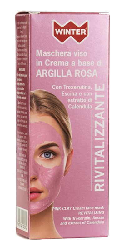 Winter Maschera Viso In Crema a Base di Argilla Rosa Rivitalizzante 50ml-1