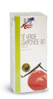 La Finestra sul Cielo Tè Sencha Tè Verde Bio Stimolante 25 Filtri-1
