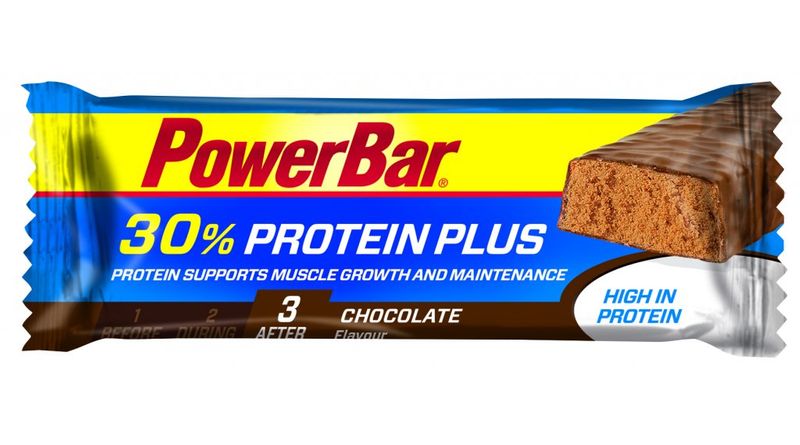 PowerBar 30% protein plus barretta proteica cioccolato-1