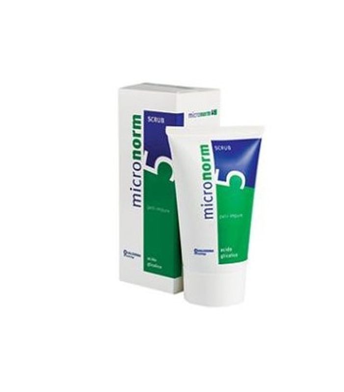 Micronorm Scrub 5 Peeling per pelli a tendenza acneica 75ml-1