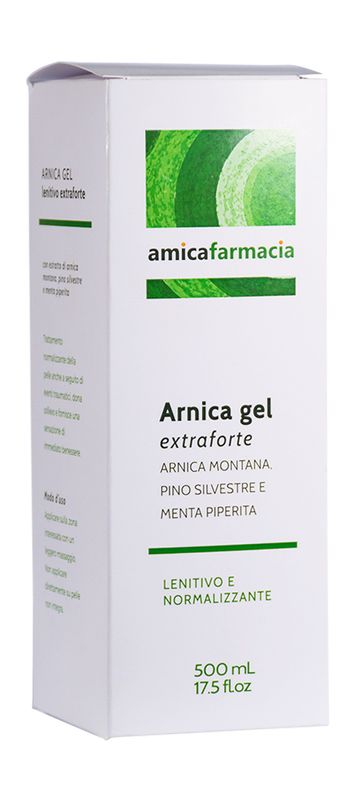Amicafarmacia Arnica Gel Extraforte ideale per traumi e dolori formato convenienza 500 ml-1