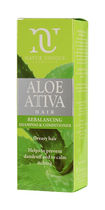 Natur Unique Aloe Attiva capelli shampoo e balsamo riequilibrante 250ml-1