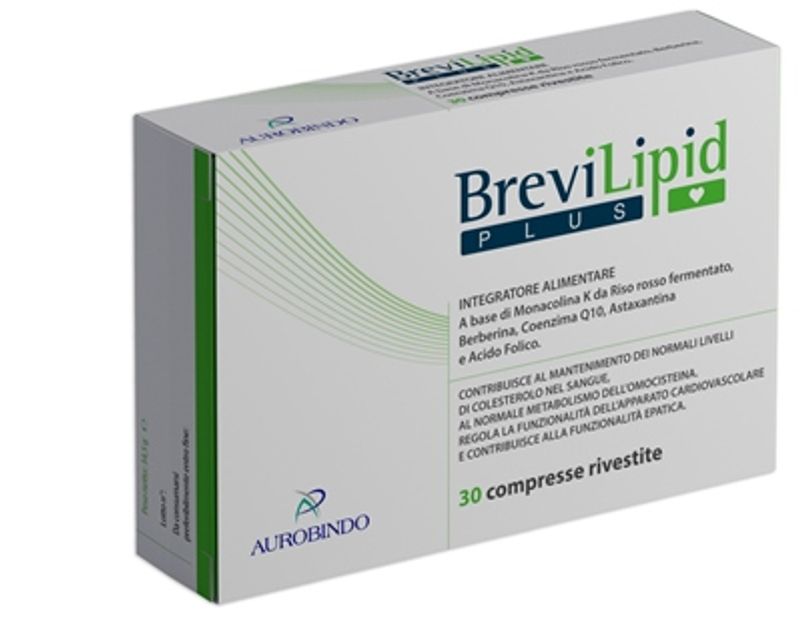 Brevilipid Plus per il controllo del colesterolo 30 compresse-1
