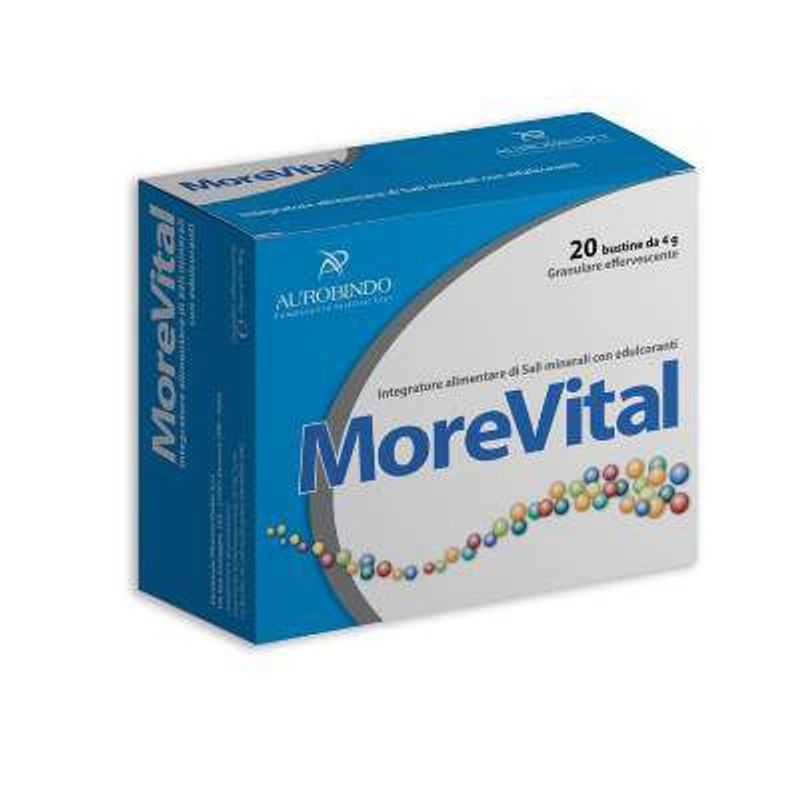 Morevital Integratore Alimentare per Stanchezza e Affaticamento 20 bustine-1