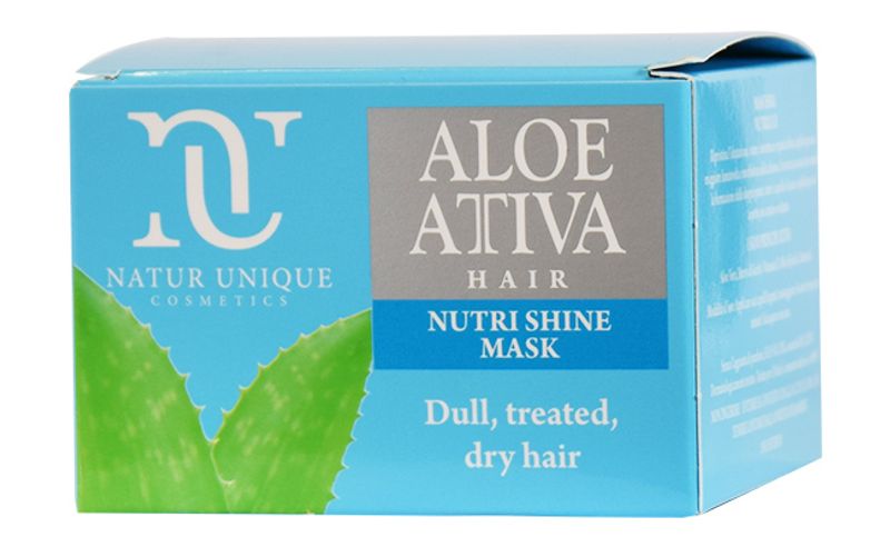 Natur Unique Aloe Attiva capelli maschera nutriluce 200ml-1