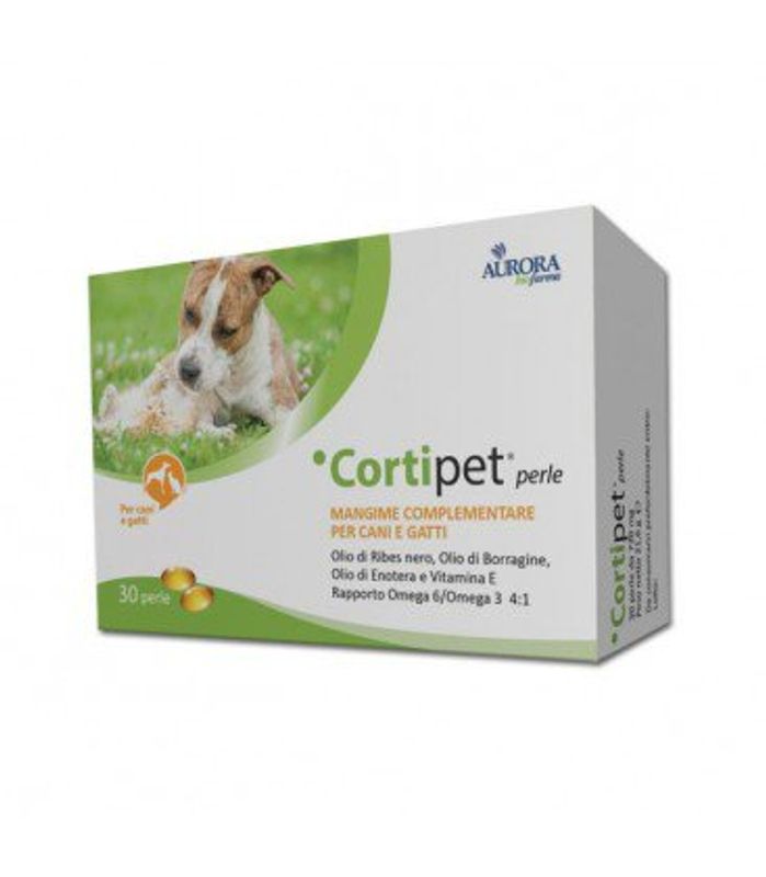 Cortipet mangime complementare per cani e gatti 30 perle-1