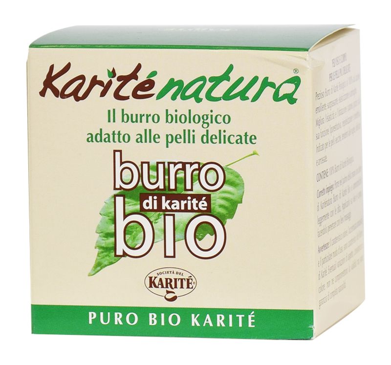 Karité Natura Burro di Karité Biologico Viso e Corpo per le Pelle più Delicate 50ml-1