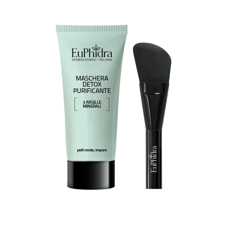 EuPhidra Maschera Detox Purificante 3 argille minerali 75ml-1