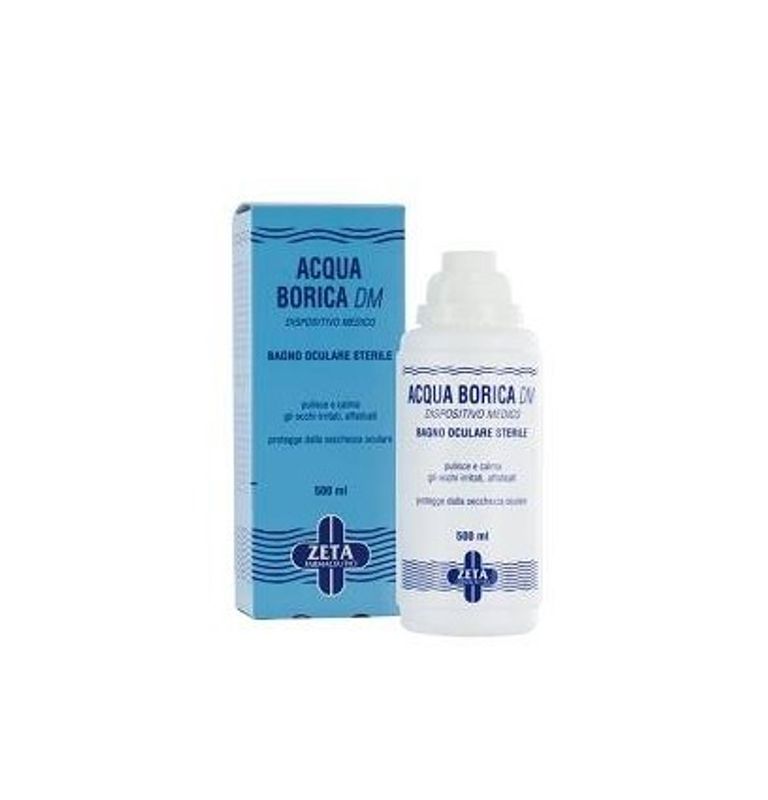 Acqua Borica DM Bagno Oculare Sterile 500ml-1