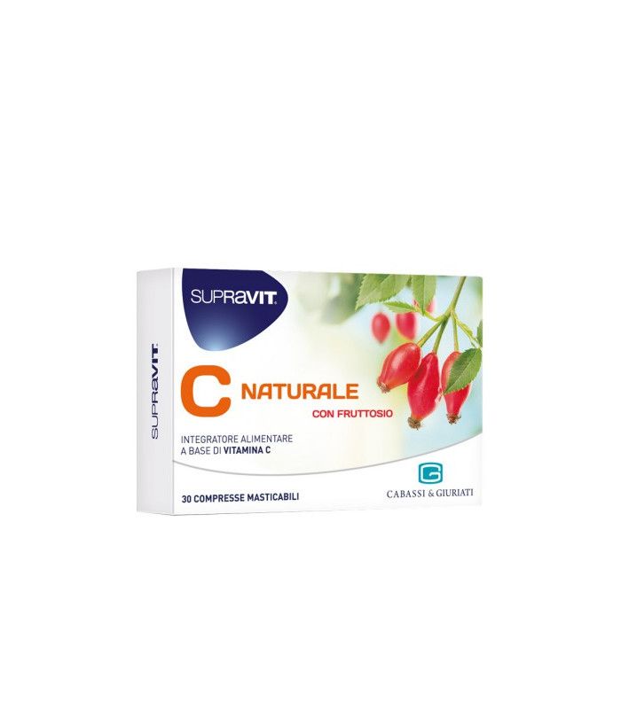 Supravit C Naturale Masticabile Integratore Alimentare Vitamina C 30 compresse-0