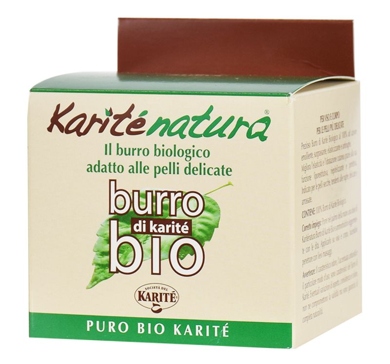 Karité Natura Burro di Karité Biologico Viso e Corpo per le Pelli più Delicate 100ml-1