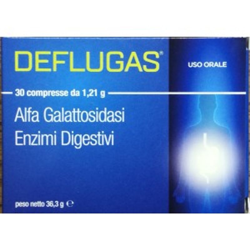 Deflugas Integratore Alimentare Digerente 30 compresse-1