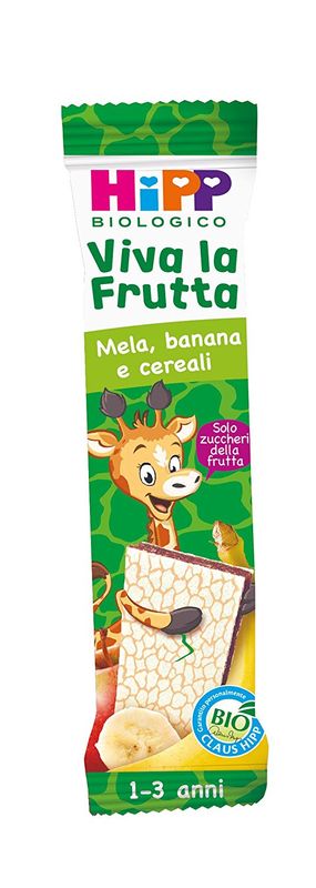 Hipp Barretta Viva la Frutta mela banana e cereali 23g-1
