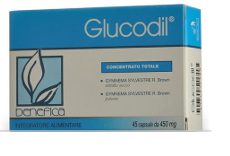 Glucodil Integratore Alimentare controllo del senso di Fame 45 capsule vegetali-1