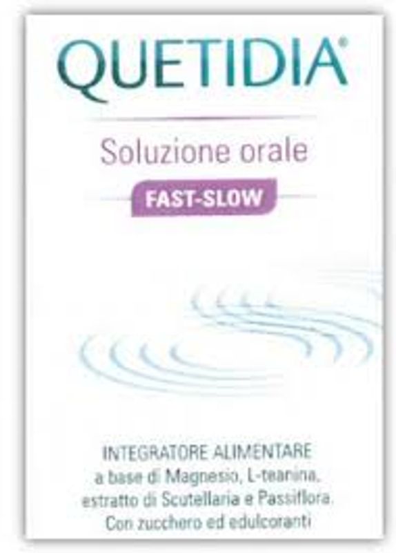 Quetidia Soluzione Orale Fast Slow Integratore Alimentare benessere Mentale 150ml-1