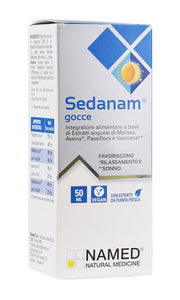 Named Sedanam integratore alimentare utile per il rilassamento e il sonno gocce 50ml-1