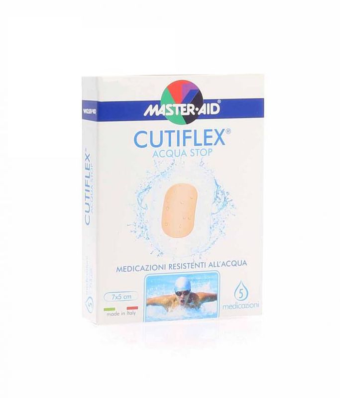 Master Aid Cutiflex Acqua Stop 7x5cm 5 pezzi-1