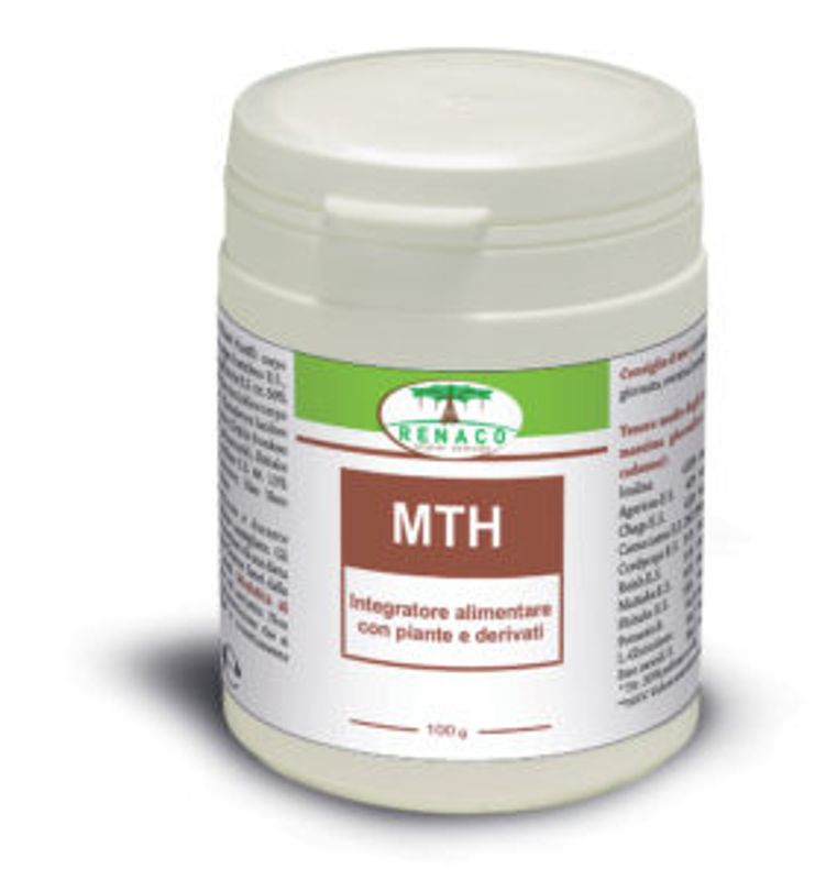 Renaco MTH Polvere integratore alimentare con piante e derivati che agisce su tutti gli organi 100g-1