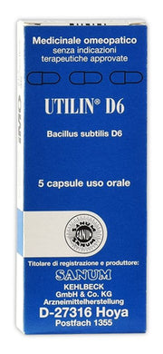 Imo Utilin D6 medicinale omeopatico 5 capsule-1