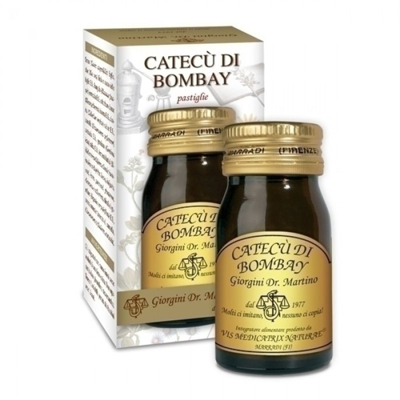 Dr. Giorgini Catecù di Bombay integratore alimentare per il sistema digerente 60 pastiglie-1