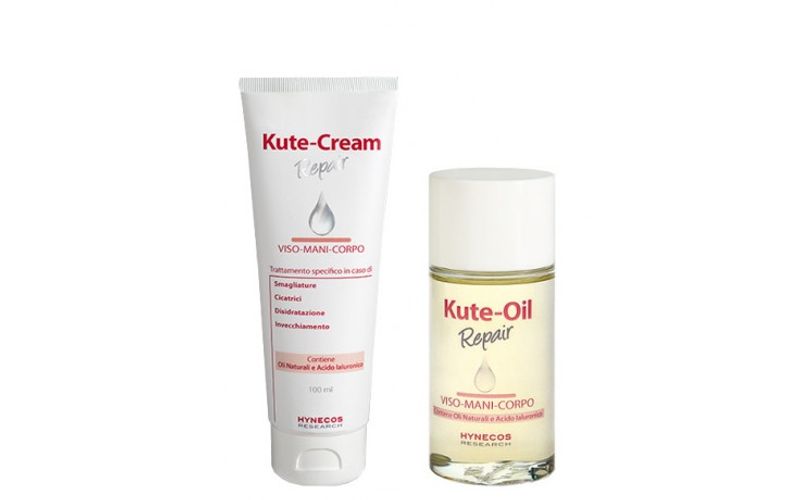Kute Repair Olio 60ml +Kute Crema per viso mani e corpo 100ml-1