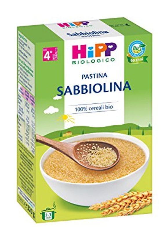 Hipp Bio Pastina Sabbiolina 320g-1