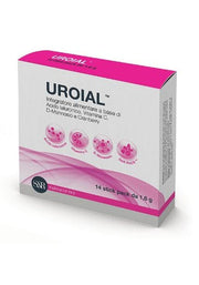 Uroial integratore alimentare drenante e per la prevenzione della cistite 14 bustine-1