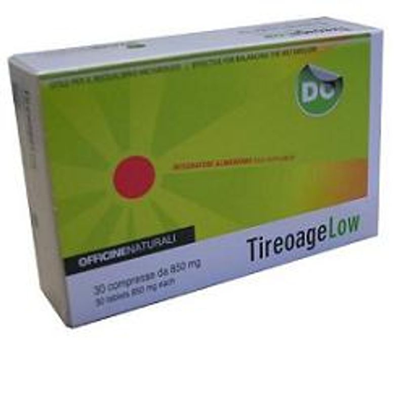 Tireoage Low utile per il riequilibrio metabolico 30 compresse-1