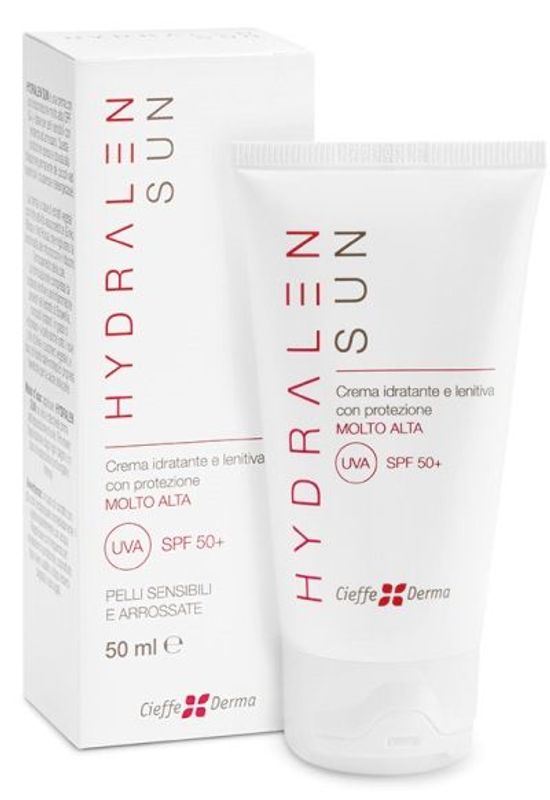 Hydralen Sun crema idratante e lenitiva con protezione molto alta SPF 50+ 50ml-1