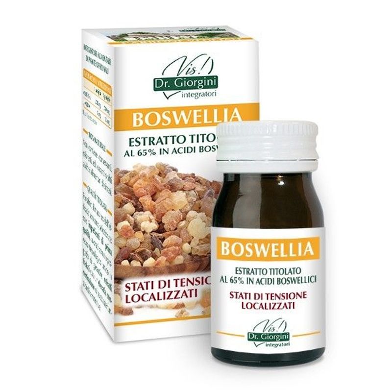 Dr.Giorgini Boswellia Estratto Titolato favorisce la funzionalità articolare 60 pastiglie-1