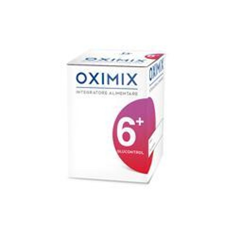 Oximix 6+ Glucocontrol integratore alimentare per il metabolismo dei zuccheri 40 capsule-1