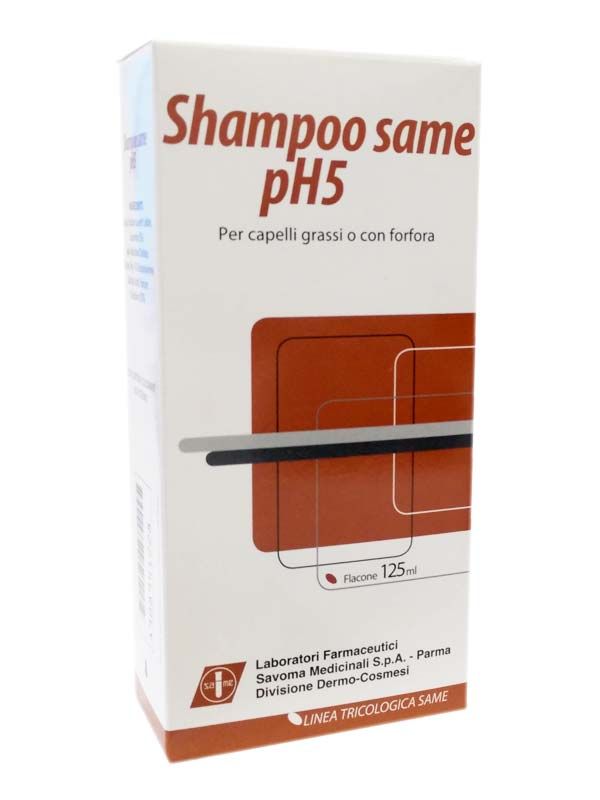 Savoma Same Shampoo PH5 per capelli grassi e presenza di forfora 125ml-1